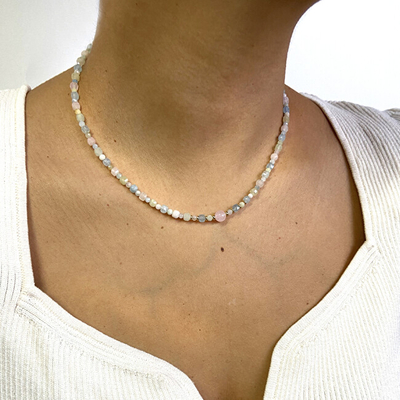Qafore Alisia Playful AL3768-Oro, rruaza morganiti, ngjyrë ari