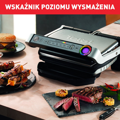 Grill elektrik Tefal GC712D OptiGrill, 2000 W