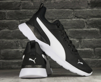 Atlete Puma Anzarun Lite M 371128 02, për çuna, të lehta, të zeza me të bardha