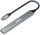 USB C хаб Port Designs 900163, 4 порти, 5 Gbps, сребрен