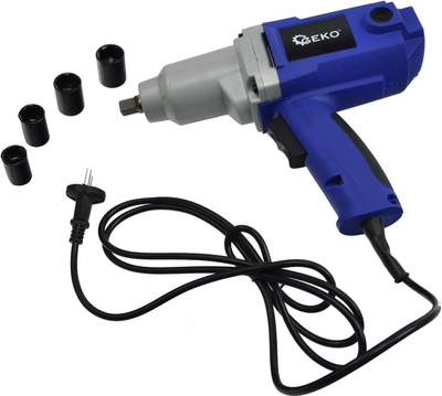 Електричен ударен клуч GEKO, 320Nm, 800W, 1/2\"