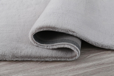 Tapet Heinner Shaggy Soft Rug, 200x300 cm, polyester cotton, gri