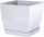 Vazo lulesh Prosperplast COUBI, 6L, 210 x 210 x 192 mm, e bardhë