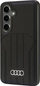 Kapak telefoni Audi Synthetic Leather MagSafe, për Samsung S24 S921, hard case, i zi