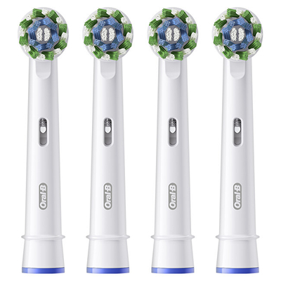 Koka furçe elektrike Oral-B CrossAction EB50-4 PRO, set 4 copë, jeshile