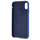 Maskë mbrojtëse BMW BMHCI61MSILNA, për iPhone Xr, silikon, blu navy