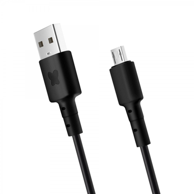 Kabllo karikimi BonBon USB në micro USB, 1 m, e zezë