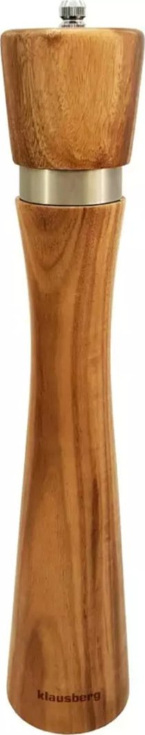 Mulli për kripë dhe piper Klausberg KB-7593, 31.5 cm, dru akacie, ngjyrë natyrale