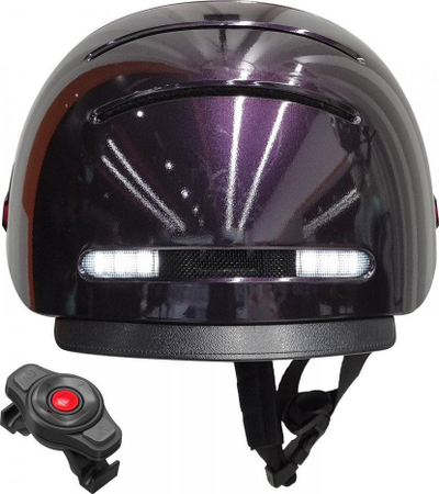 Kaskë biçiklete e zgjuar Livall BH51M Neo M, Bluetooth, IPX4, vjollcë