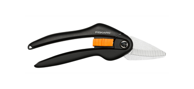 Gërshërë universale Fiskars SP28, zezë/ portokalli
