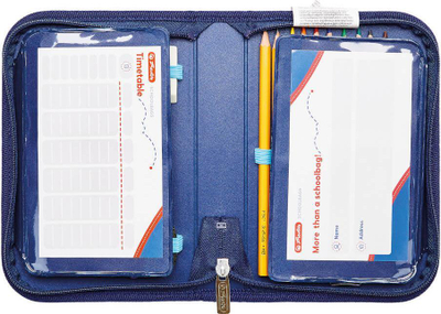 Penar Herlitz 50038268, i mbushur, poliester, blu
