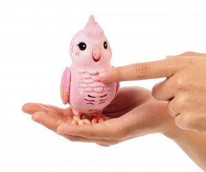 Lodër interaktive Little Live Pets My Really Real Bird Rosie, zog me kafaz, reagon me zë, rozë