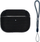 Навлака Beline за школка на AirPods, за AirPods 3, со карабин, црна