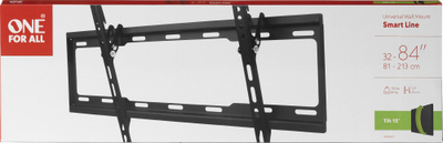 Ѕиден држач за телевизор One For All WM2621, 32\" 84\", до 80 kg, црн