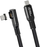 Кабел USB C Microconnect MC-LS-USB4CC1.0-a, 1m, Power Delivery, црн