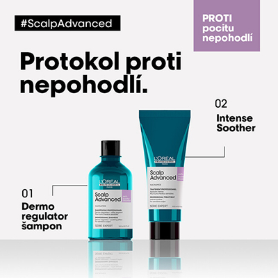 Ampula kundër rënies së flokëve L´Oréal Professionnel Aminexil (Advanced Ampuls), 10 x 6 ml