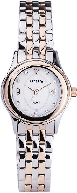 Orë dore për femra JVD Luxury LC403, e argjendtë
