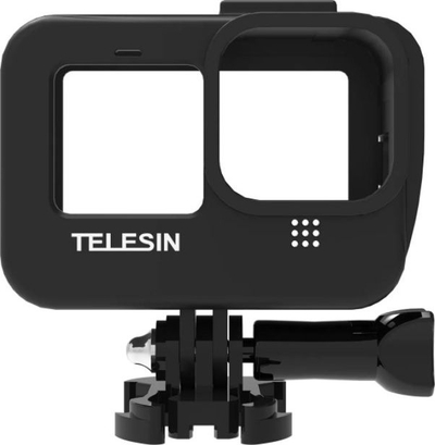 Kornizë mbrojtëse Telesin GP-FMS-903, për GoPro Hero 9 dhe 10, me cold-shoe, ngjyrë e zezë