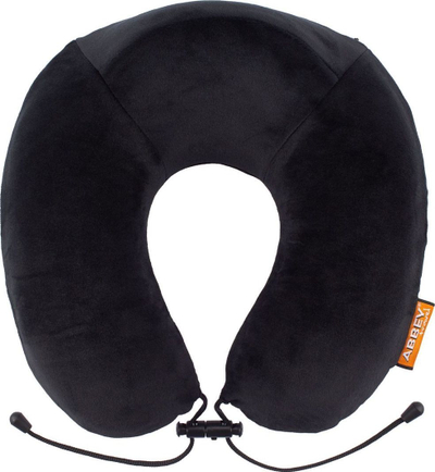 Jastëk udhëtimi për qafë Abbey, memory foam, 37 x 34 x 14 cm, i zi