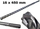 Stërvitëse betoni Awtools Quadro Xtreme Black Line, SDS Plus, 16 x 450mm, gri