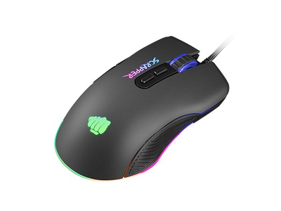 Maus gaming Fury Scrapper NFU 1699, 6400 DPI, RGB, i zi