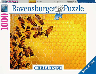 Puzzle Ravensburger Bees, 1000 pjesë, për të rritur, shumëngjyrësh