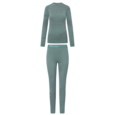 Set të brendshme termike VIKING Gasher Lady Merino, për gra, përmasa S, i gjelbër