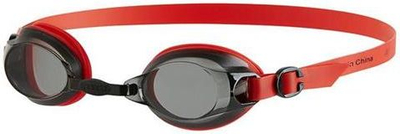 Очила за пливање Speedo Jet Goggles, унисекс, леќи Smoke, лавa црвена
