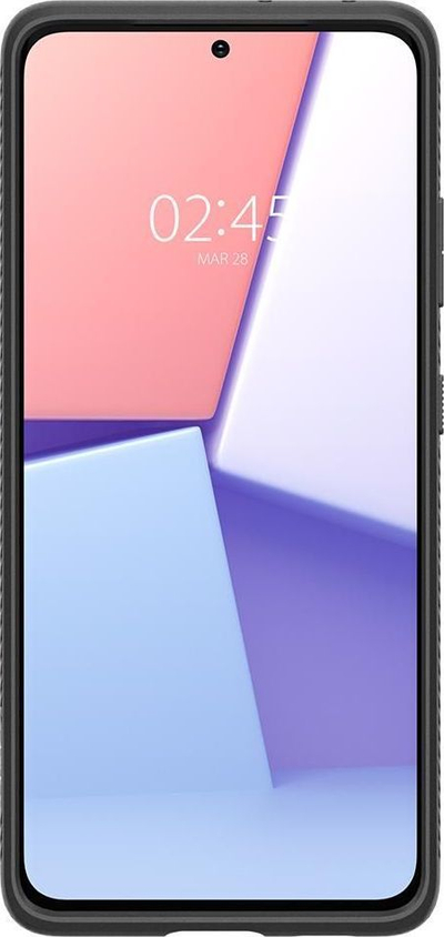 Mbrojtëse Spigen Liquid Air për Galaxy S21 Ultra, e zezë mat