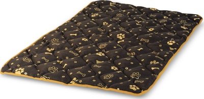 Tapet i papërshkueshëm nga uji për qen Prestige Golden Bones 120x80 cm, material antialergjik, kafe