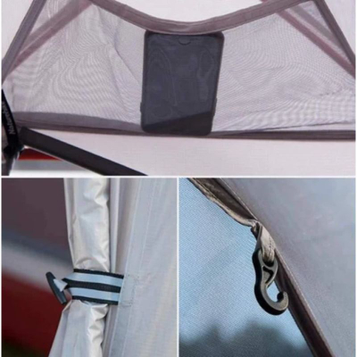 Çadër kampingu Naturehike Cloud Up, 1–3 veta, e papërshkueshme nga uji, jeshile