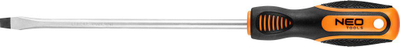 Çelësvidhë e sheshtë Neo Flat Screwdriver 8.0 x 200 mm, çelik krom vanadium, majë magnetike