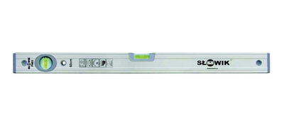 Nivel Słowik 70203, 200cm, alumini anodizuar, argjendtë