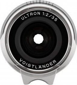 Objektiv Voigtlander Ultron 35mm f/2 VM ASPH Vintage Line Type II për Leica M, ngjyrë argjendtë