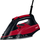 Hekur me avull MPM MZE-27, 2400W, depo 240 ml, i kuq e zi