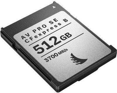 Kartë memorie Angelbird AV PRO CFexpress B SE 512GB MK2, CFexpress Type B, për punë profesionale