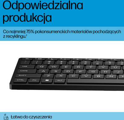 Tastierë HP Wired Desktop 320K, me kabllo USB, formë e plotë, e zezë