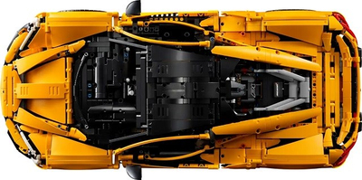 Set ndërtimi makinë garuese McLaren P1, model lodër, për fëmijë dhe të rritur, shumëngjyrëshe