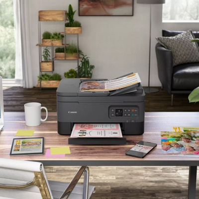 Pовеќефункционален уред Canon Pixma TS7450i, инкџет, Wi‑Fi, црн