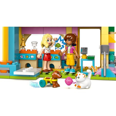 Set lodrash Pet Accessories Shop, playset dyqan aksesoresh për kafshë, shumëngjyrësh