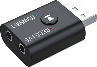 Adapter Bluetooth AK276D, transmëtus edhe marrës, USB, i zi