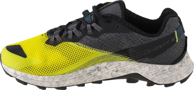Atlete trail running Merrell MTL Long Sky 2, me rrjetë që merr frymë, me shollë Vibram, ngjyrë Hi Viz Jade