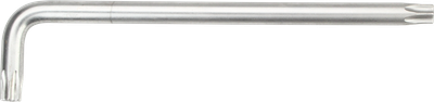 Çelës Torx Neo T27 në formë L, krom vanadium, ngjyrë argjendtë