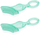 Furça dhëmbësh përtypshme Brush-Baby Chewable, set 2 copë, silikon, për bebe