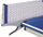 Rrjetë pingpongu Spartan Outdoor 175 cm, rregullim lartësie, blu