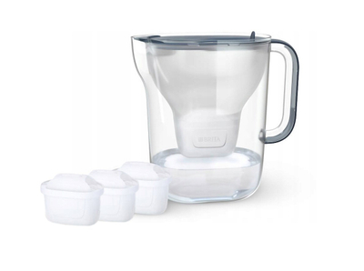 Filtri për ujë Brita Essential XL, 3.5L, 3 filtra Maxtra Pro, i kaltër i errët