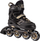 Patina inline Nils Extreme NA14174, të rregullueshme 35-38, rrota PU, të zeza