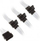 Kabllo shtesë SilverStone SST-PP07-BTSW, Molex 4-pin në 4×SATA, 30 cm, e bardhë