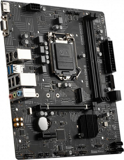 Pllakë amë MSI PRO H410M-B