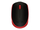 Maus Logitech M171 - Wireless, e zezë/kuqe